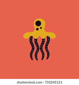 Jellyfish vector