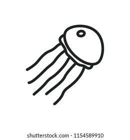 jellyfish vector icon