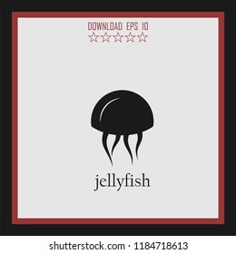 jellyfish vector icon