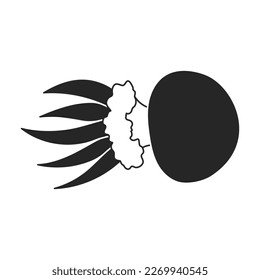 Jellyfish vector icon. Black vector icon isolated on white background jellyfish.