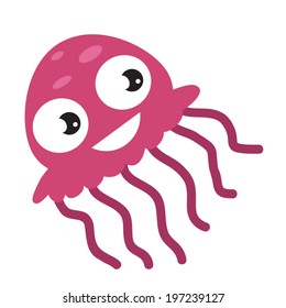 Jellyfish vector illustration