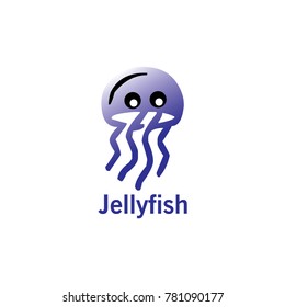 Jellyfish Vector Template Design