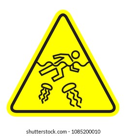jellyfish warning icon