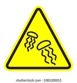 jellyfish warning icon