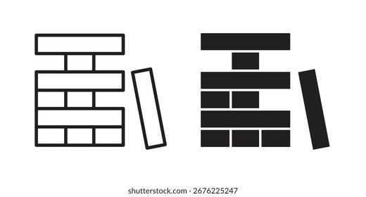 Icono de Jenga para tus Diseños web. Logotipo del icono, App, UI.