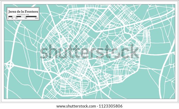 Jerez De La Frontera Spain City Stock Vector Royalty Free