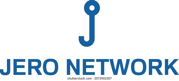 Jero Network Logo, Logo Design, consulting company, consultant logo, Pictogram, Pictorial Mark, J letter 
