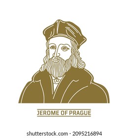 Jerome of Prague (1379-1416) was a Czech scholastic philosopher, theologian, reformer, and professor. Jerome was one of the chief followers of Jan Hus. Christian figure.