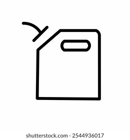 Jerry Can Icon, Can Icon, Jerry Can design, Contorno de Jerry Can