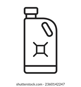Jerry can icon vector on trendy design