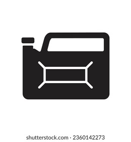 Jerry can icon vector on trendy design