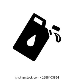 Jerry can icon vector trendy design