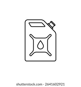 Jerry Can Symbol Icon Element  Design