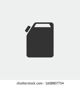 Jerry can vector icon storage container