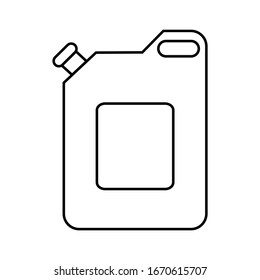 jerry cans icon vector illustration sign symbol