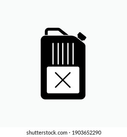 Icono de Jerry Cans - Plantilla de logotipo vector.