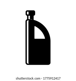 Jerrycan, canister icon vector on white background