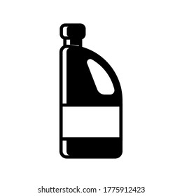 Jerrycan, canister icon vector on white background