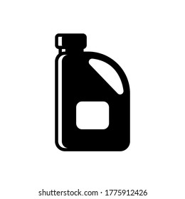 Jerrycan, canister icon vector on white background