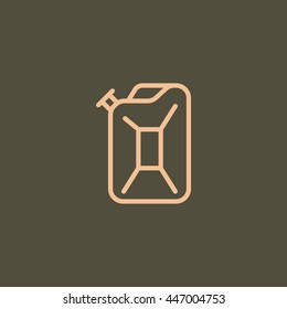 Jerrycan icon, 