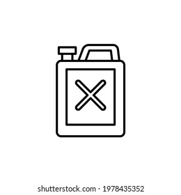 jerrycan icon design, eps 10