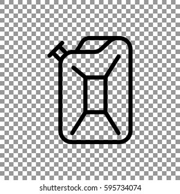 Jerrycan icon illustration,