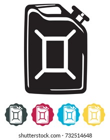Jerrycan Icon Illustration 