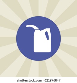 jerrycan icon. sign design. background