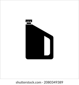 Jerykanisches Symbol. Trendy lineares Jerrycan-Logo-Konzept auf weißem Hintergrund aus der Branchensammlung