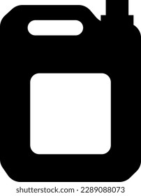Jerrycan icon. Trendy linear Jerrycan logo concept on white background from Industry collection