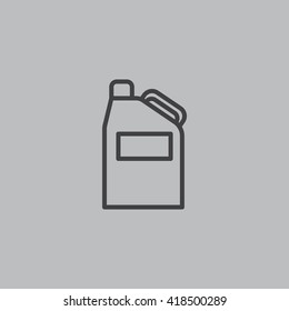  Jerrycan icon vector