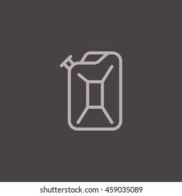 Jerrycan icon vector - Shutterstock ID 459035089