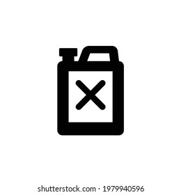 Jerrycan icon vector, eps 10