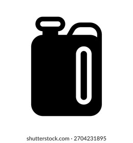 Jerrycan Icon Vektorsymbol Design Illustration