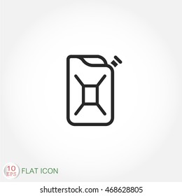 Jerrycan oil icon