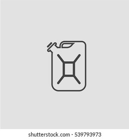 Jerrycan oil icon