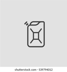 Jerrycan oil icon