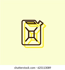 Jerrycan oil icon - Shutterstock ID 625113089