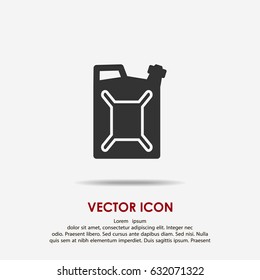 Jerrycan oil icon
