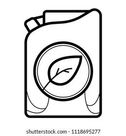 Jerrycan oil vector icon