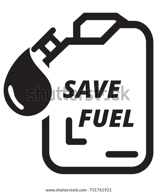 Jerrycan Save Fuel Icon\
Illustrator