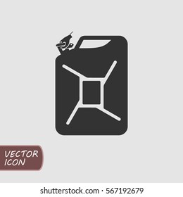 Jerrycan vector icon