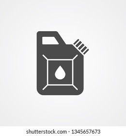 Jerrycan vector icon sign symbol