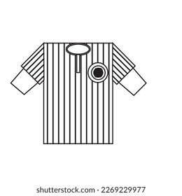 Jersey 2023 vector icon illustration