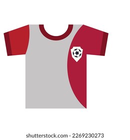 Jersey 2023 vector icon illustration