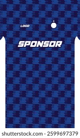  Jersey background with modern geometric patterns and vibrant colors. Perfect for sportswear, team uniforms, and custom apparel designs.