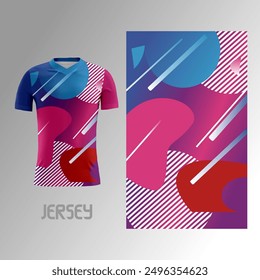 Jersey Design Background, Sublime Vector Printing image