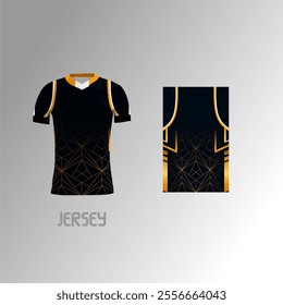 Jersey Design Background, Sublime Vector Printing image