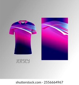 Jersey Design Background, Sublime Vector Printing image