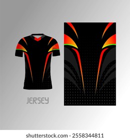 Jersey Design Background, Sublime Vector Printing image